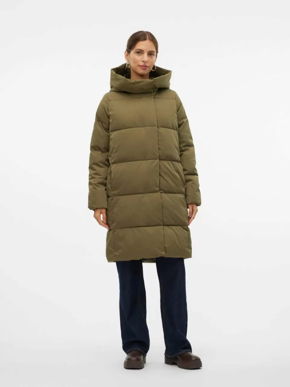 Outlet VERO MODA VMSTELLA Frakk Ivy Green