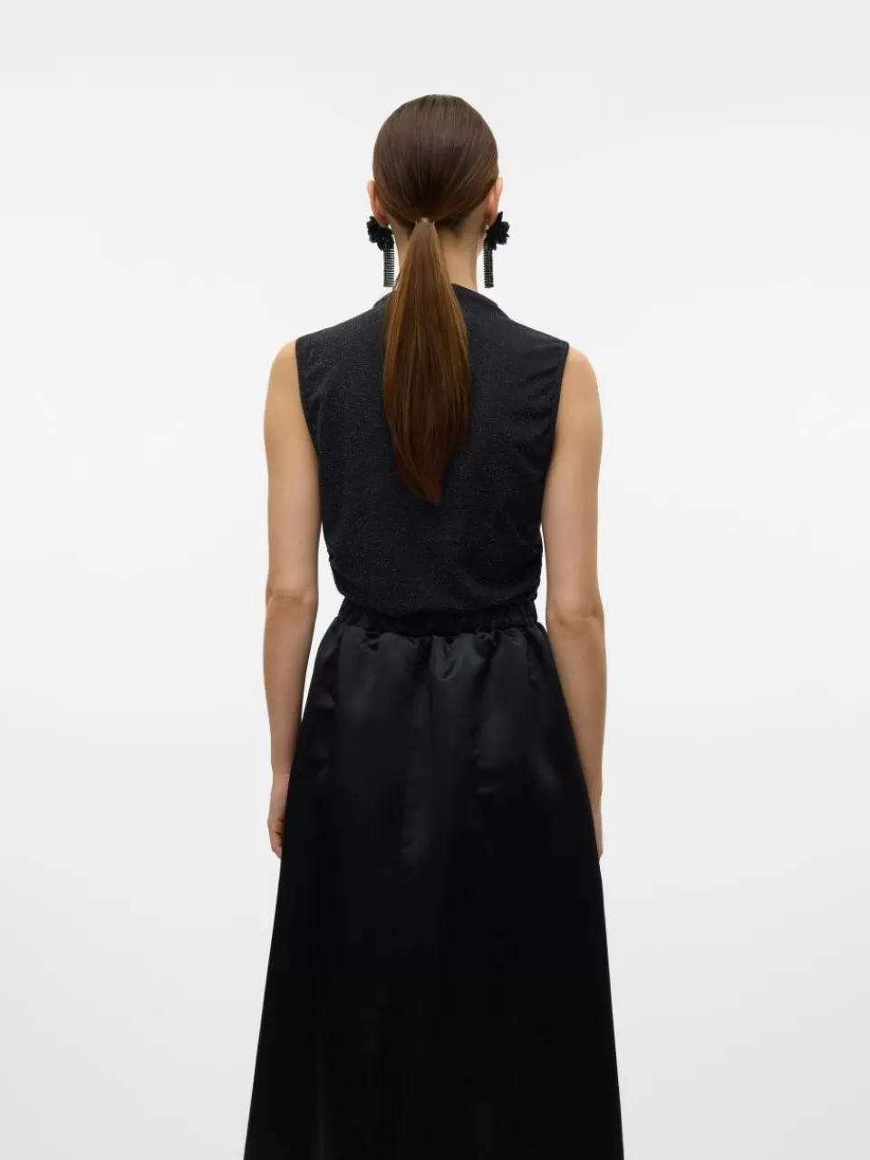 Online VERO MODA VMSTINE Topp Black