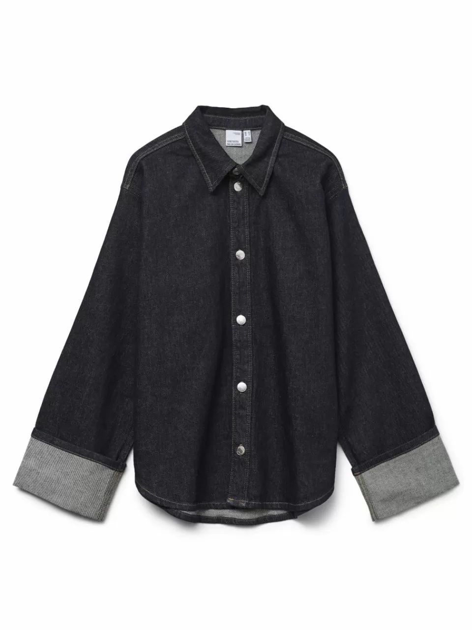 Outlet VERO MODA VMTESSA Denimskjorte Dark Blue Denim