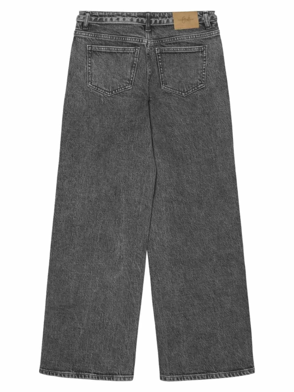 Fashion VERO MODA VMTESSA Høyt snitt Wide Leg Fit Jeans Medium Grey Denim