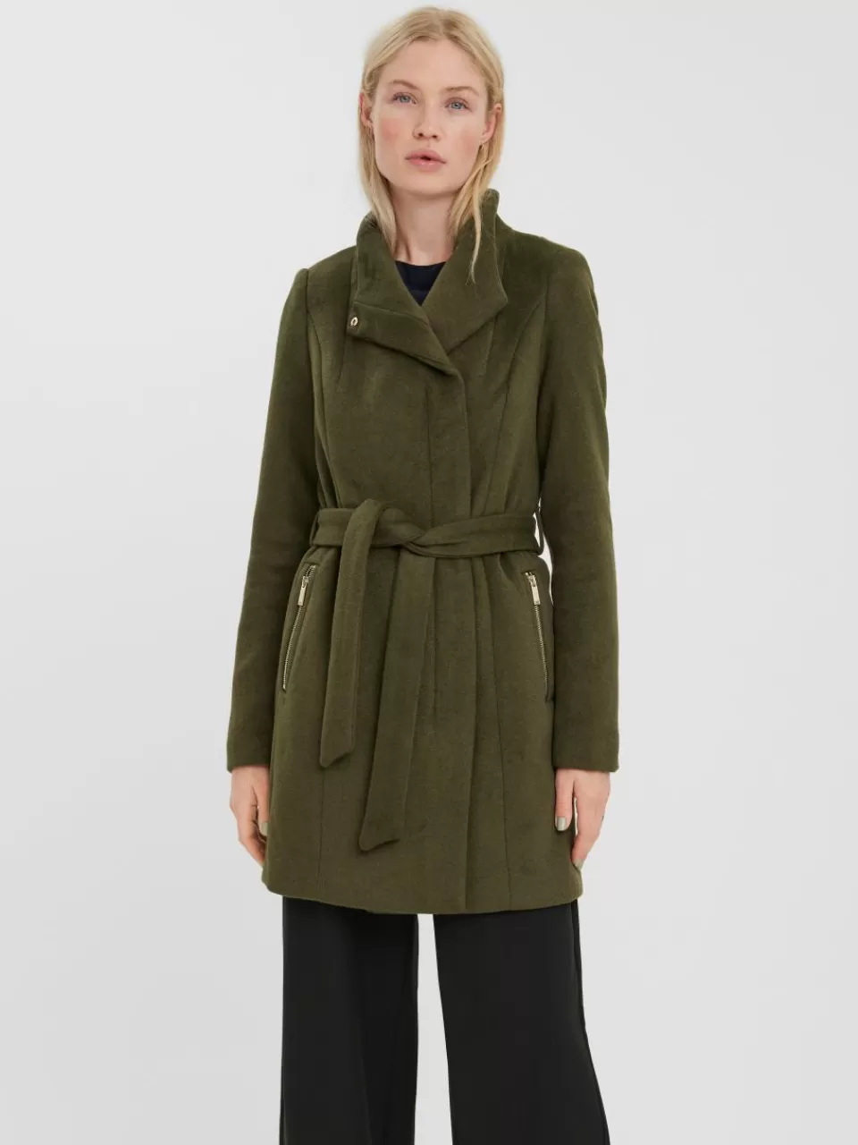 Cheap VERO MODA VMTWODOPE Frakk Ivy Green