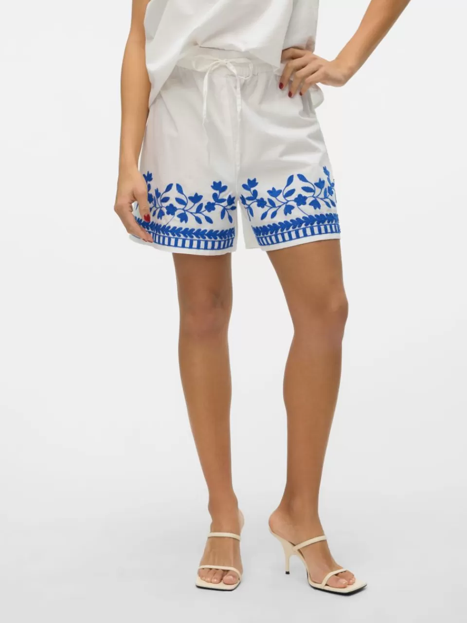 Store VERO MODA VMVACATION Shorts Bright White