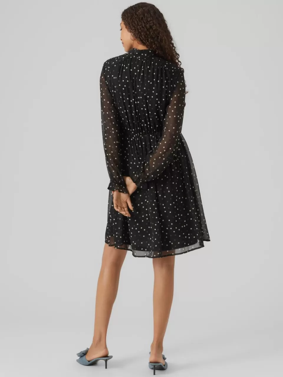 Online VERO MODA VMVIGGA Kort kjole Black