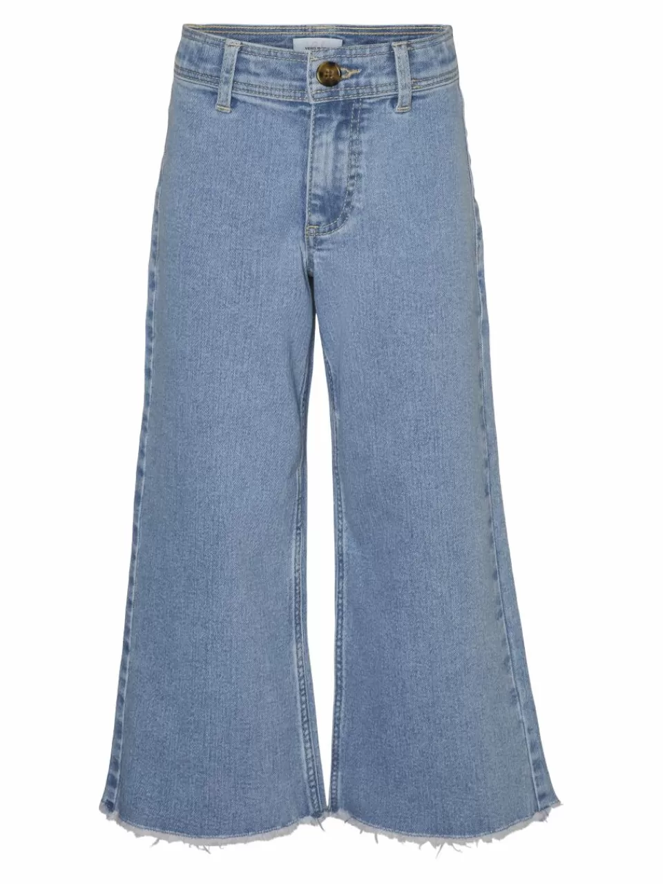 Store VERO MODA VMVIOLA Middels høyt snitt Wide Fit Jeans Light Blue Denim