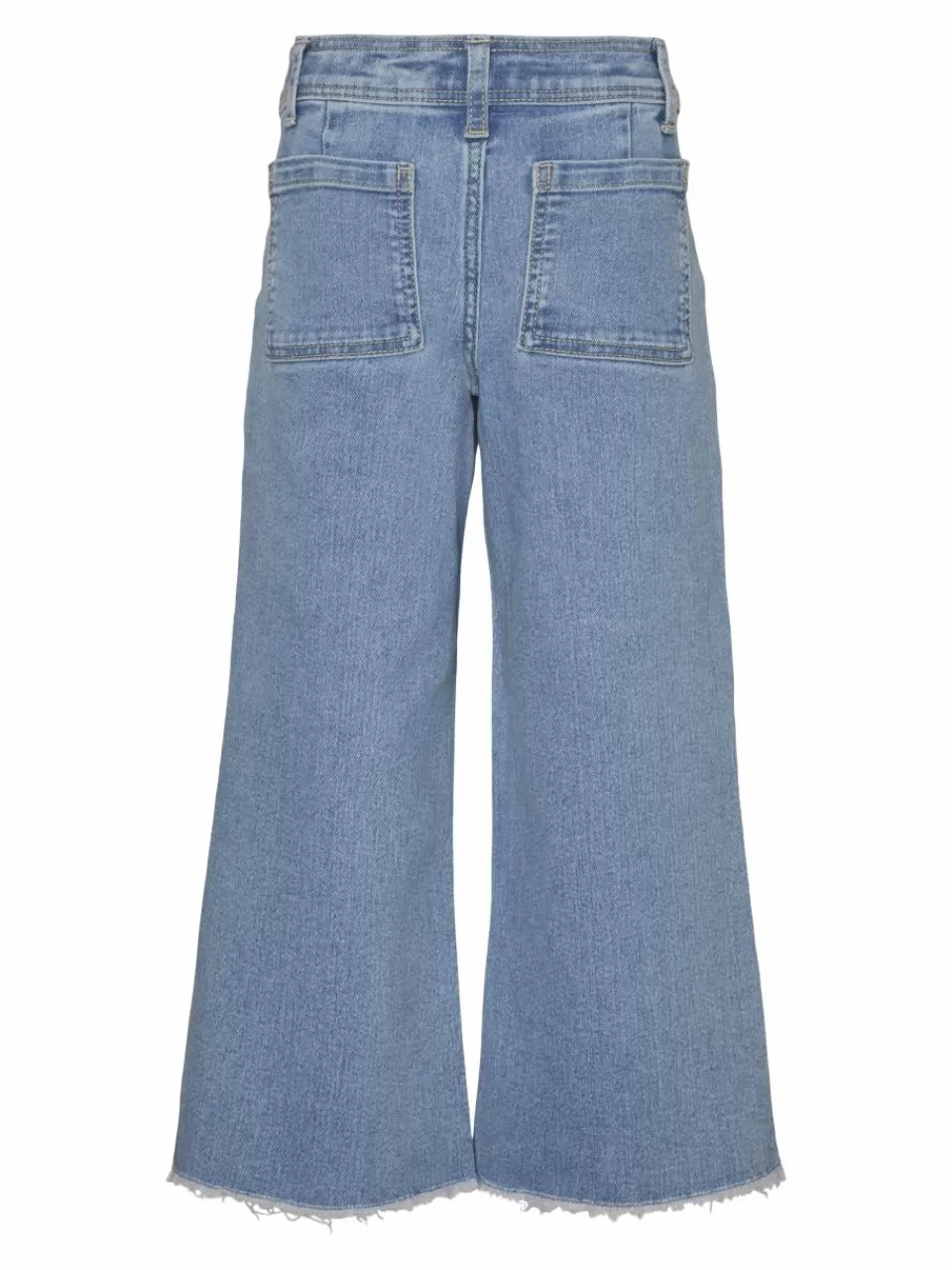 Store VERO MODA VMVIOLA Middels høyt snitt Wide Fit Jeans Light Blue Denim